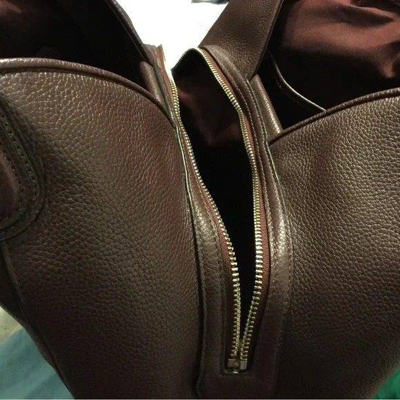 SOLD!! Coach Edie 31 Canyon Quilt Patchwork Cyclamen~OXBLOOD CALICO PRAIRIE~RARE - Picture 9 of 16